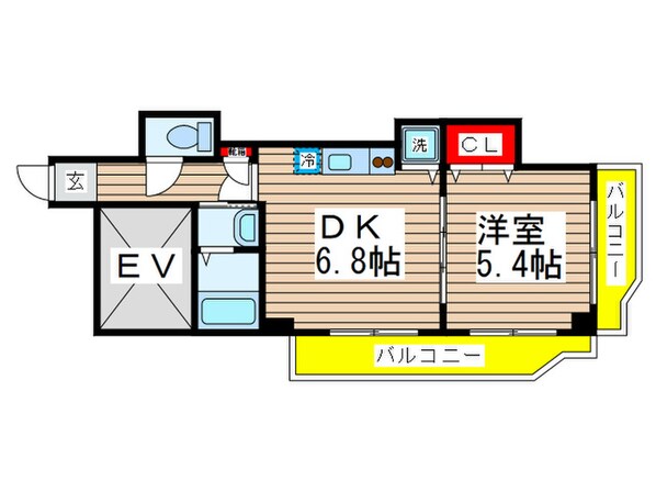 金太郎ヒルズ７０の物件間取画像